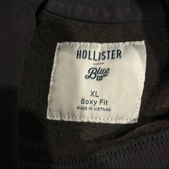 NWT Hollister Boxy University of Wisconsin Graphic Crew Sweatshirt Size XL - Picture 6 of 10